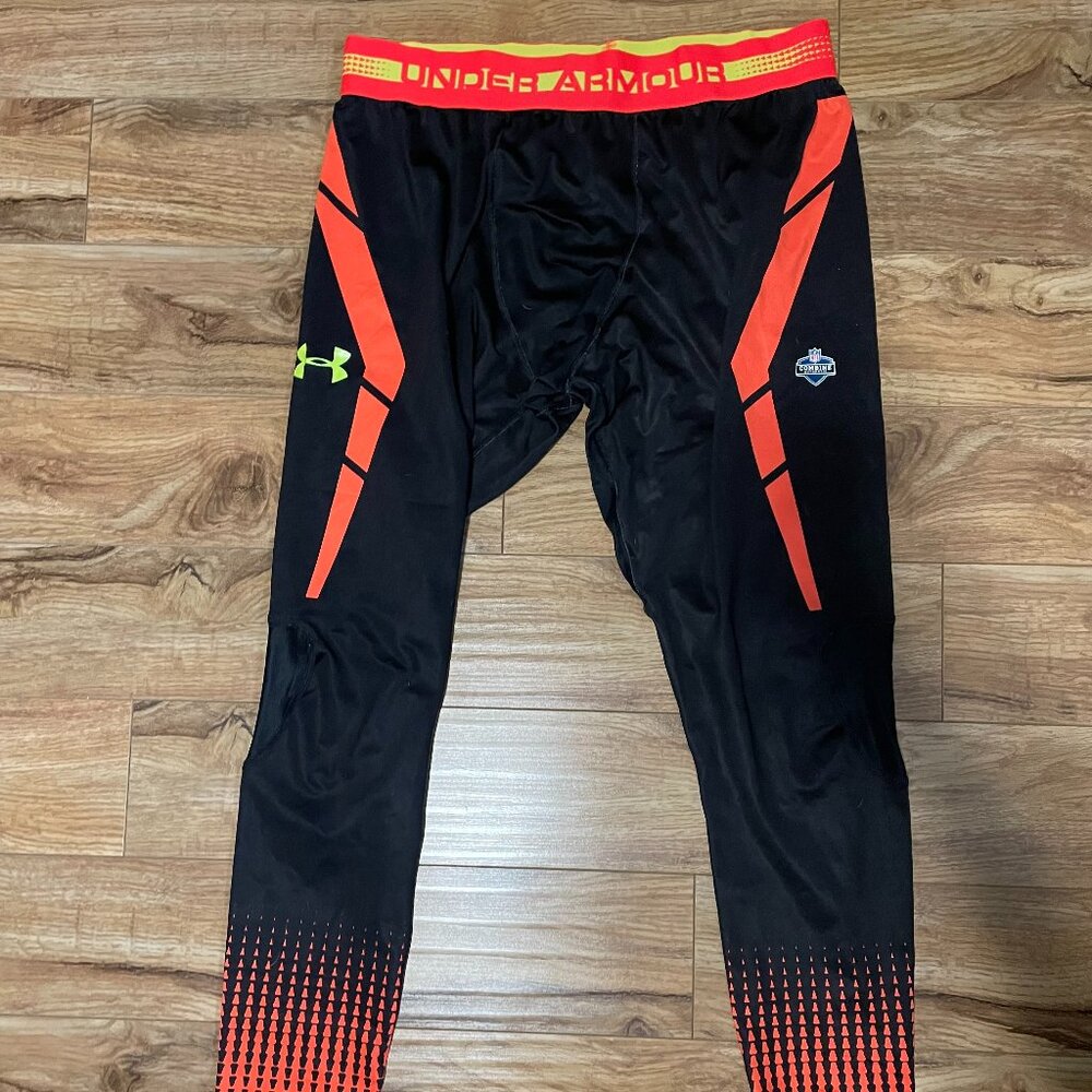 Under Armour UA NFL Combine Heatgear Compression Leggings Tights - Size 2XL